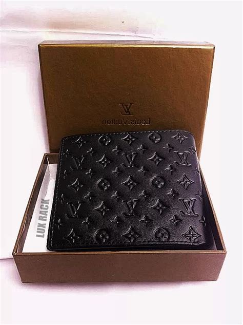 all black lv wallet